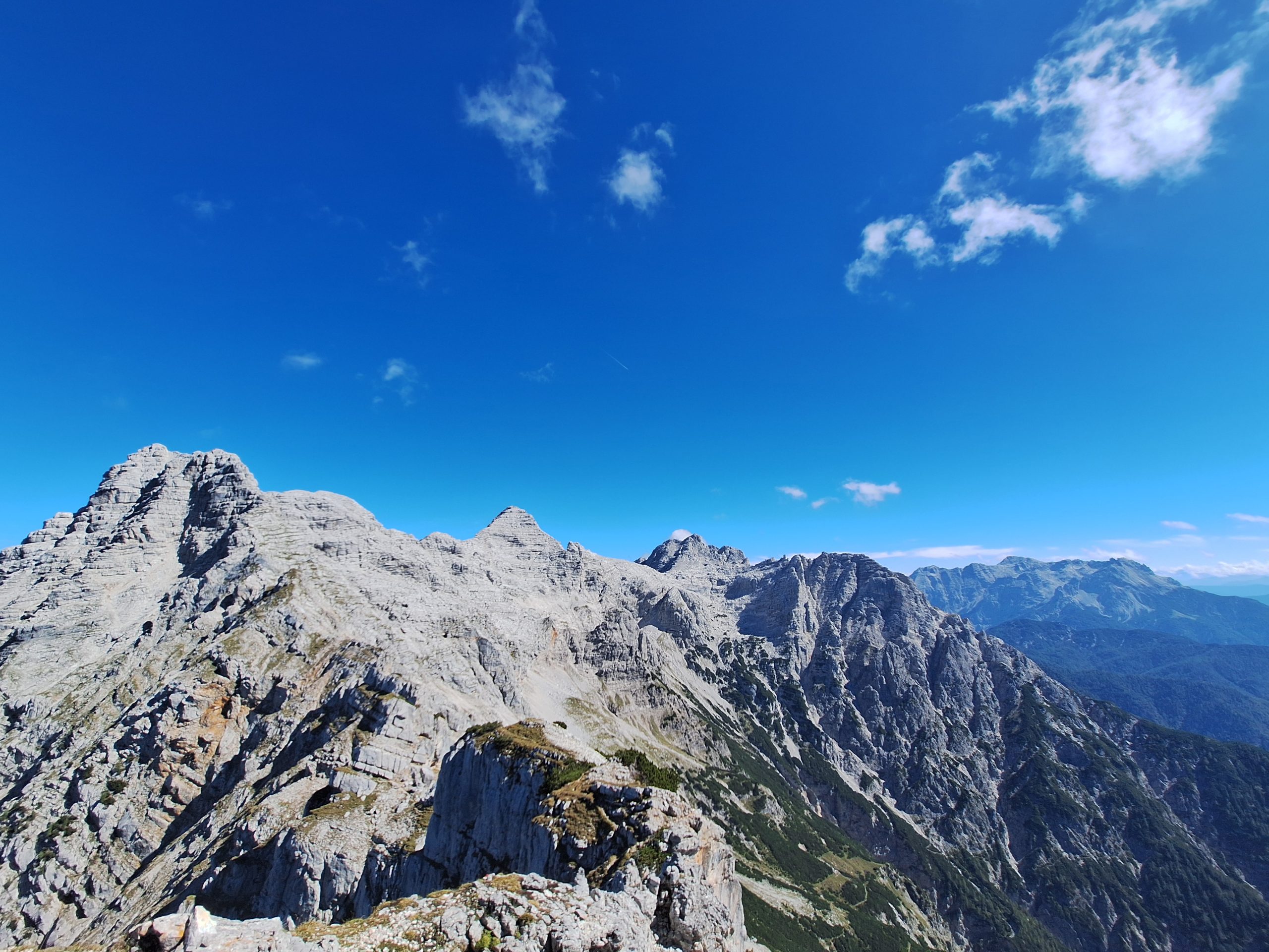 Blick Richtung Rothorn und Hinterhorn bzw. Mitterhorn